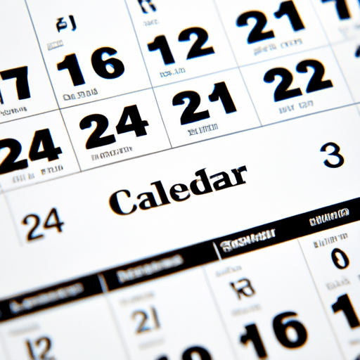Organizacja czasu i efektywność - Wykorzystaj moc kalendarza
