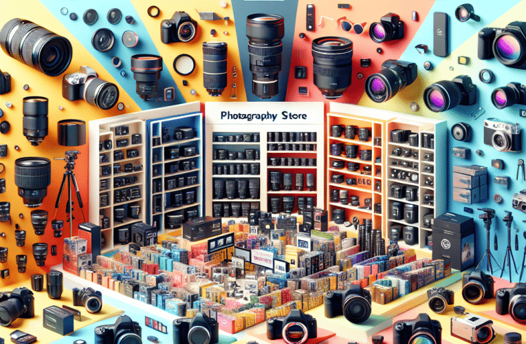 Internetowy sklep fotograficzny – jak wybrać najlepsze akcesoria fotograficzne online?