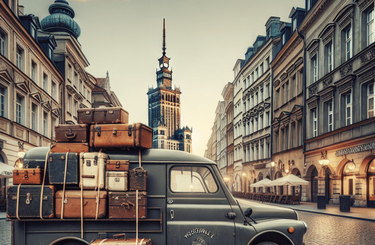 Bagażówka w Warszawie – jak efektywnie przeprowadzić duży transport bez stresu?