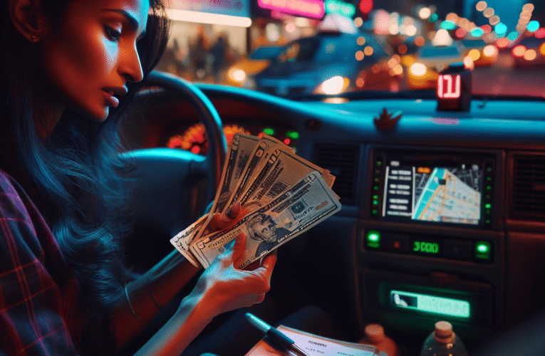 Zarobki taksówkarzy: Jak maksymalizować dochody w branży taxi?