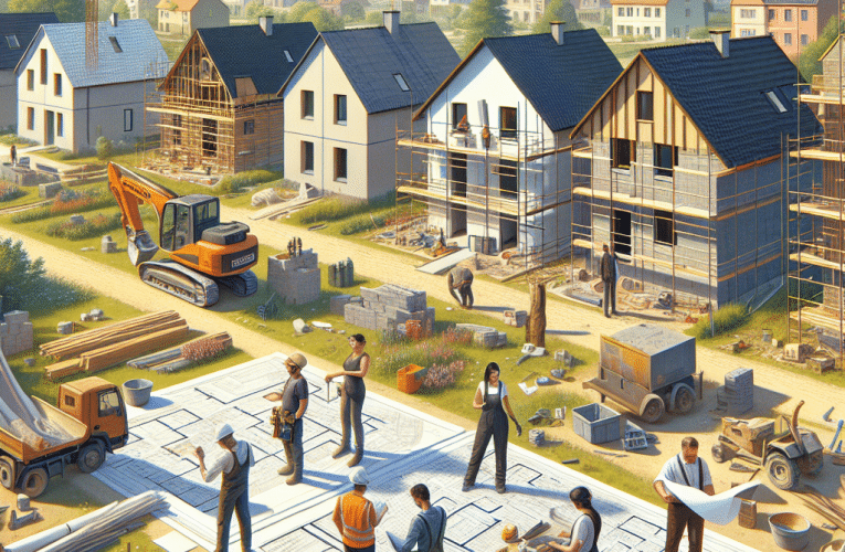 Budowa domów w Nadarzynie – Przewodnik po projektowaniu i wznoszeniu wymarzonej przestrzeni