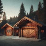 garaże drewniane