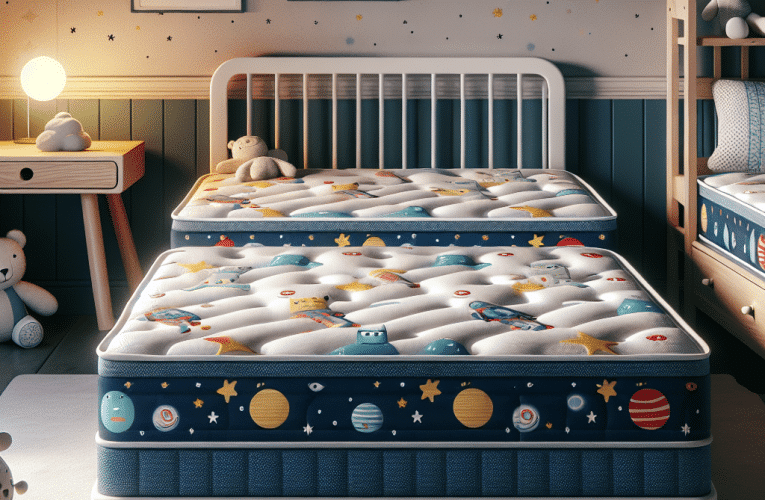 Materace dla dzieci: Jak wybrać idealny model dla zdrowego snu Twojej pociechy?