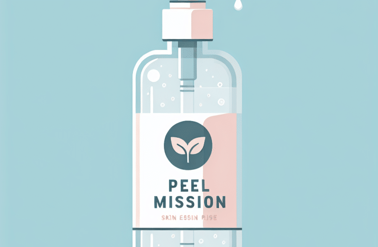 Peel Mission Tonik – Sekret Gładkiej Skóry w Twojej Rutynie Pielęgnacyjnej