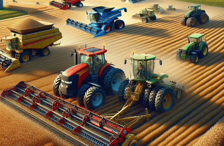 Traktory i maszyny rolnicze – klucz do efektywnego rolnictwa: Poradnik wyboru najlepszego sprzętu dla Twojego gospodarstwa