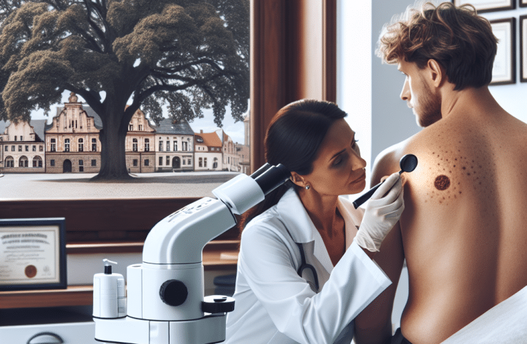 Badanie znamion – Dąbrowa Górnicza: Jak wybrać najlepsze miejsce do dermatoskopii?