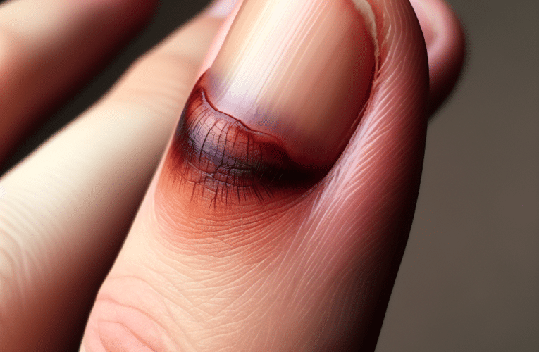 Krwiak pod paznokciem: skuteczne metody leczenia i pierwsza pomoc