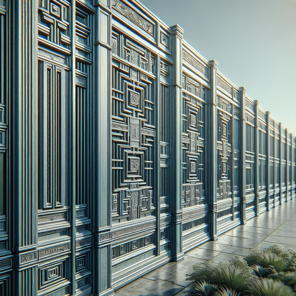 ogrodzenia metalowe panelowe