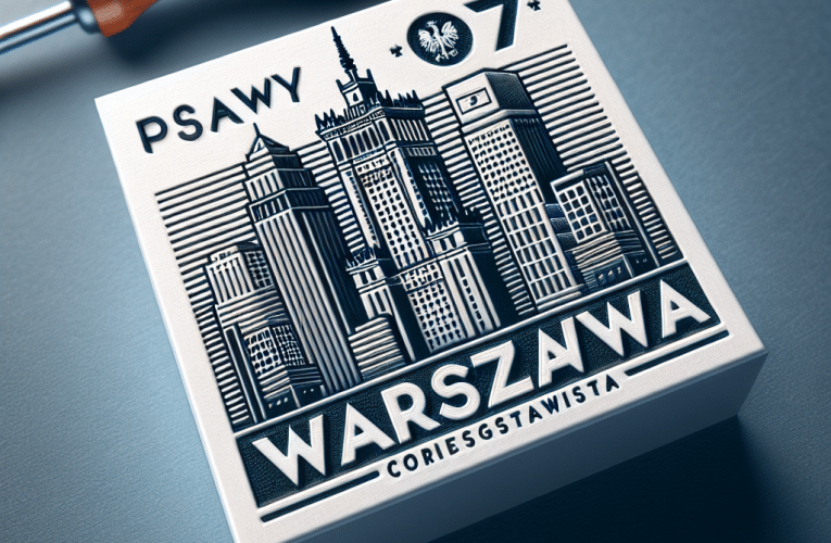 Pieczątka firmowa w Warszawie: Jak wybrać i gdzie zamówić?