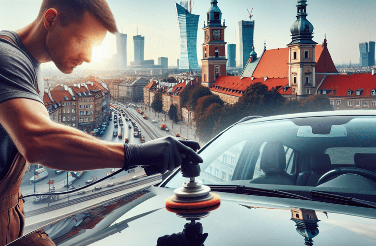 Polerowanie szyb samochodowych w Warszawie: Poradnik jak odzyskać blask Twojego pojazdu