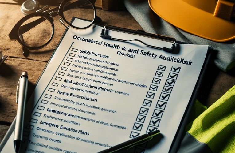 Audyt BHP: Lista kontrolna dla skutecznego przeglądu bezpieczeństwa w miejscu pracy