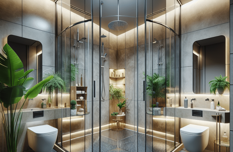 Szklane kabiny prysznicowe na wymiar w Warszawie – praktyczny przewodnik jak wybrać i zamontować