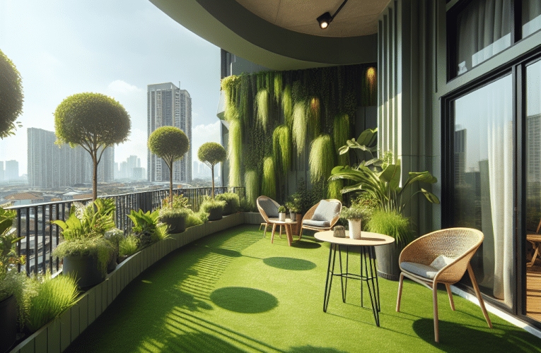 Sztuczna trawa na tarasie: Jak wybrać i zainstalować idealną zieleń w miejskim domu?