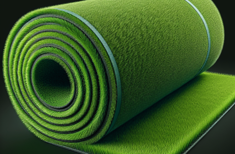 Sztuczna trawa w rolce: Jak wybrać kupić i zainstalować?