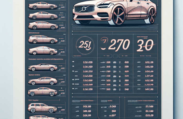 Cennik Volvo: Jak Znaleźć Najlepsze Oferty i Modeli Na Rynku