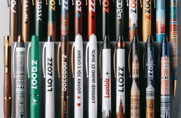Długopisy reklamowe Łódź – efektywne narzędzie promocyjne dla Twojej firmy