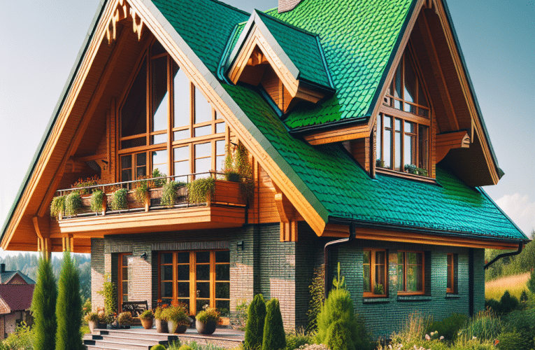 Dach zielony – ekologiczne i efektywne rozwiązanie dla Twojego domu