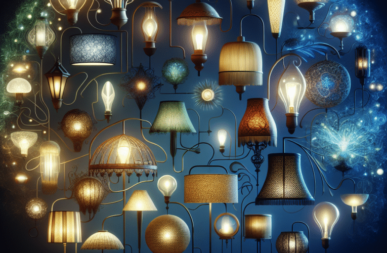 Przeróbka lamp: jak nadać nowe życie staremu oświetleniu?
