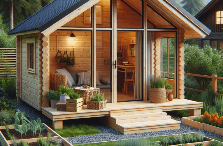 Tytuł artykułu: Tanie domki drewniane na działkę – Jak wybrać i zainstalować?