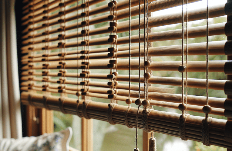 Żaluzje bambusowe 50 mm – Jak wybrać i zainstalować idealne osłony okienne do Twojego domu