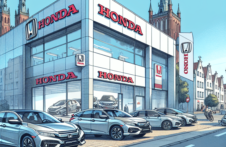 Honda Gdańsk: Przewodnik po Autoryzowanych Dealerach i Serwisach