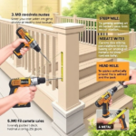 mocowanie słupka balustrady