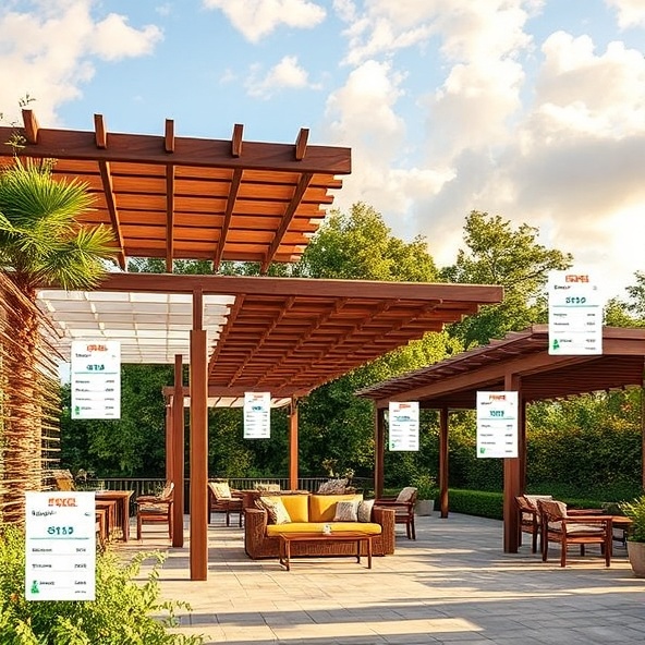 pergole tarasowe cena