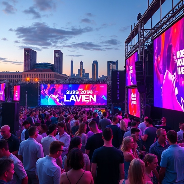 wynajem ekranów led warszawa