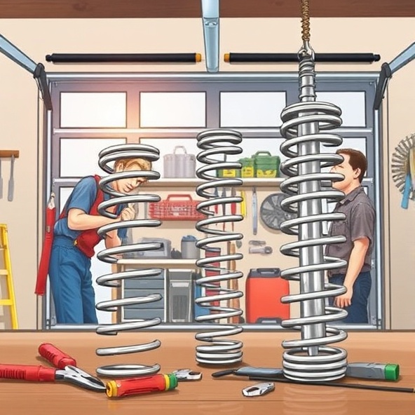 brama garażowa sprężyna