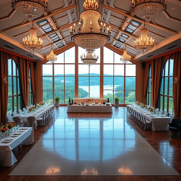 duża sala bankietowa na mazurach