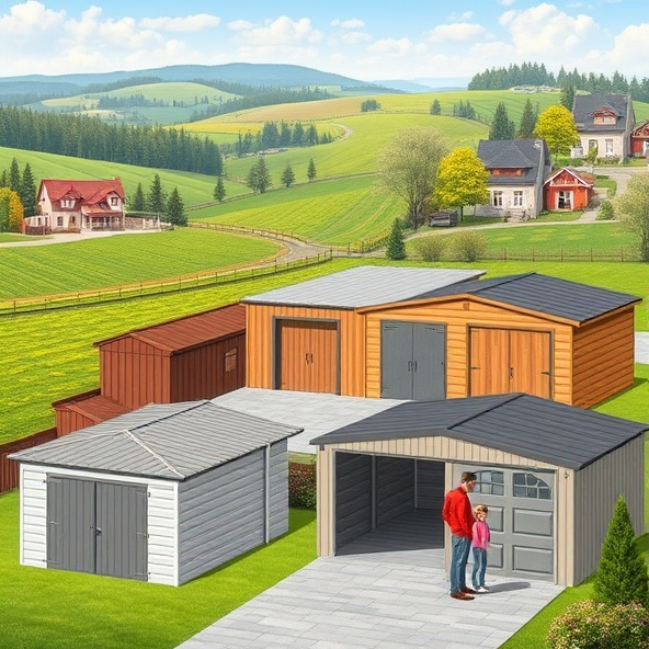 garaże blaszane ciechanów