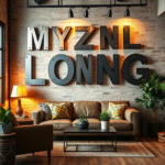 litery z metalu