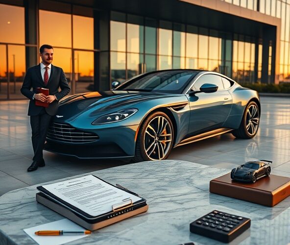 Jak obliczyć koszty całkowite leasingu Aston DBX 707 dla firmy?