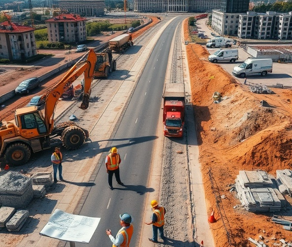 Ile kosztuje budowa drogi dojazdowej przy inwestycji w Warszawie?