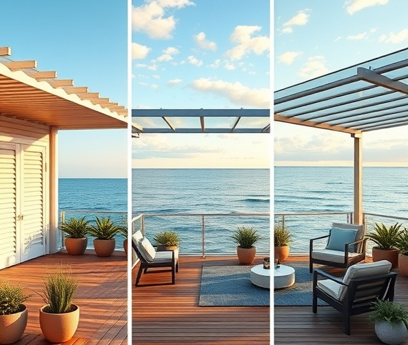 Czym najlepiej zadaszyć taras nad morzem, by ograniczyć konserwację?