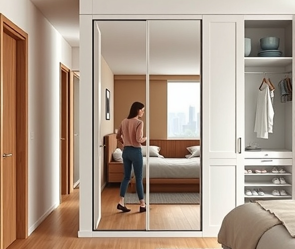 Jakie drzwi do szafy otwieranej w Warszawie zapewnią najlepszą funkcjonalność?