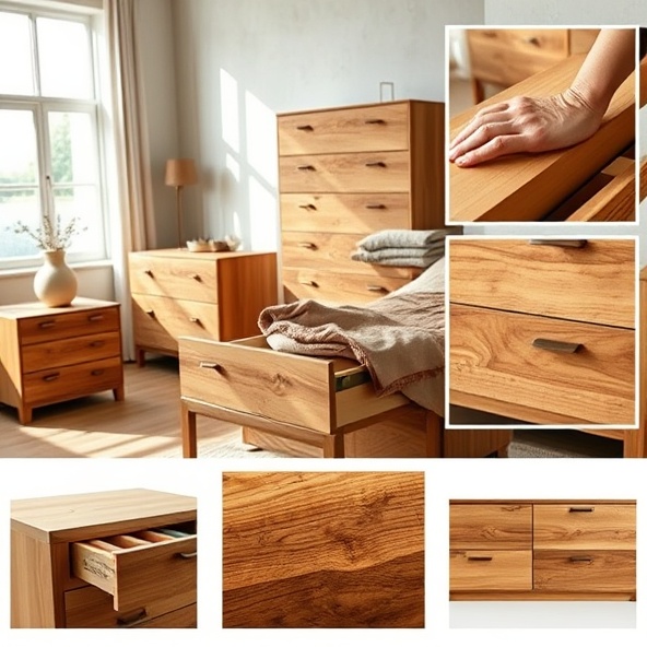 komody z litego drewna