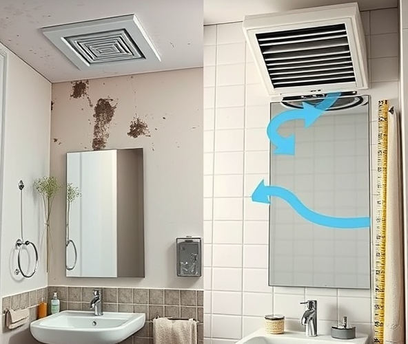 Jak dobrać wielkość kratki wywiewnej do łazienki, by zapobiec pleśni?