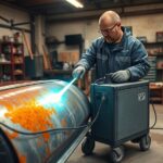 laser do usuwania rdzy