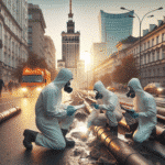 lokalizacja wycieków wody warszawa