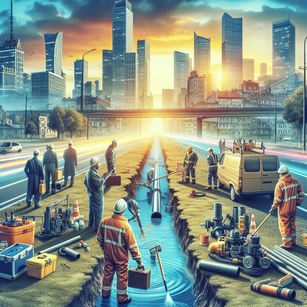 lokalizacja wycieków wody warszawa