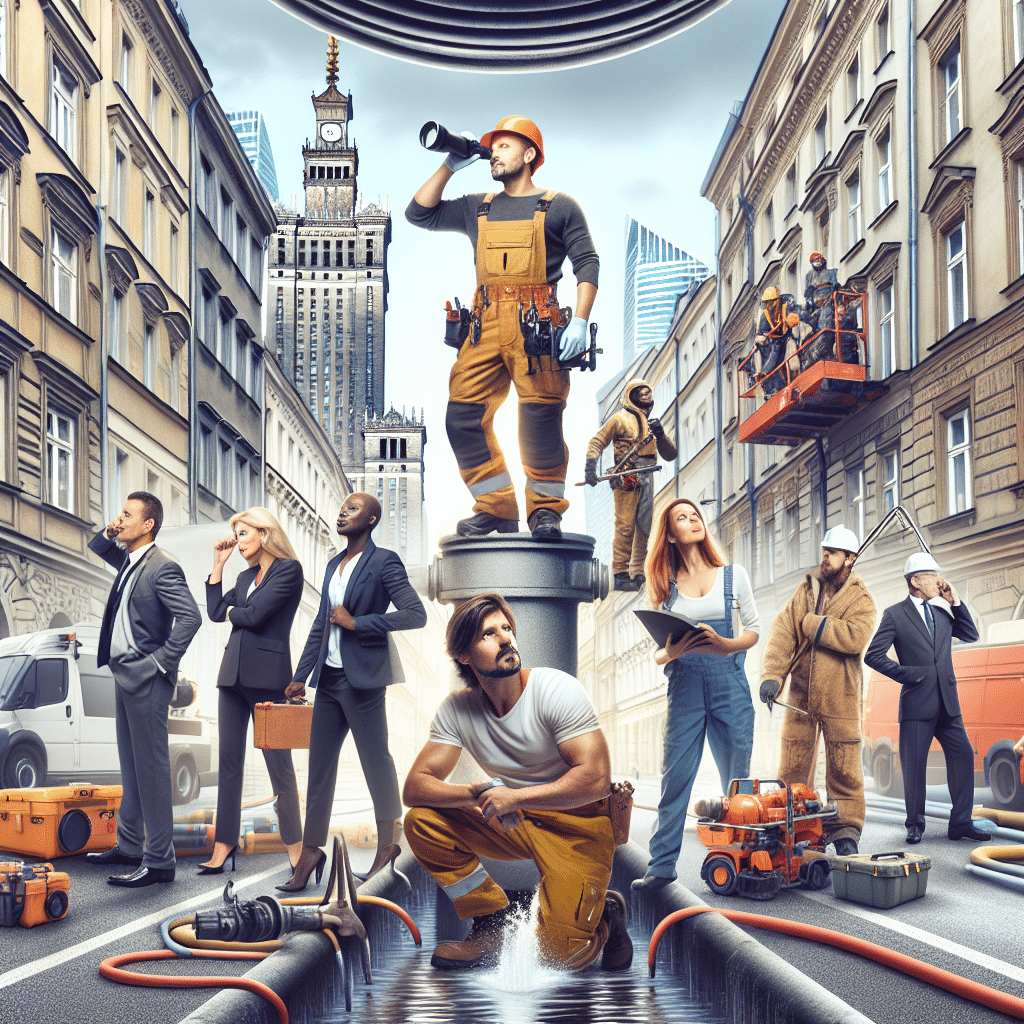 lokalizacja wycieków wody warszawa