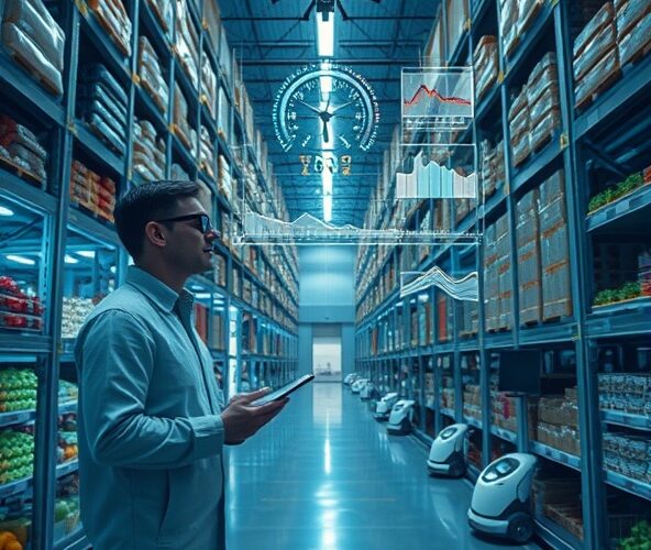 Jak monitorować efekty AI w magazynowaniu produktów spożywczych?