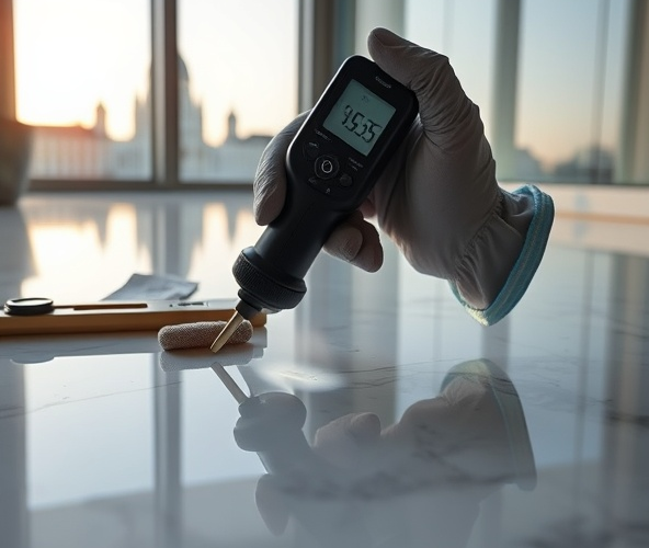 Jak sprawdzić jakość polerowania marmuru przy odbiorze w Warszawie?