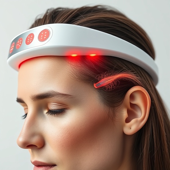 opaska laserowa na porost włosów