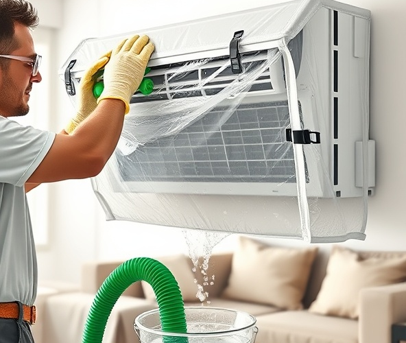 Czy pokrowiec ochronny do mycia klimatyzacji ściennej warto kupić?