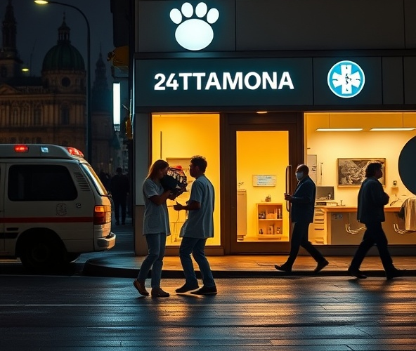 Jak wybrać przychodnię weterynaryjną całodobową w Warszawie w nocy?