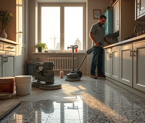 Jak odnowić lastryko w kuchni w Warszawie, by było trwalsze?