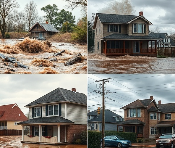 Które rodzaje powodzi są najbardziej niebezpieczne dla domów jednorodzinnych?