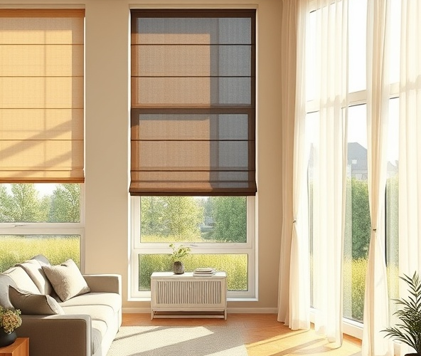 Które rolety rzymskie w Piasecznie do okien południowych wybrać?